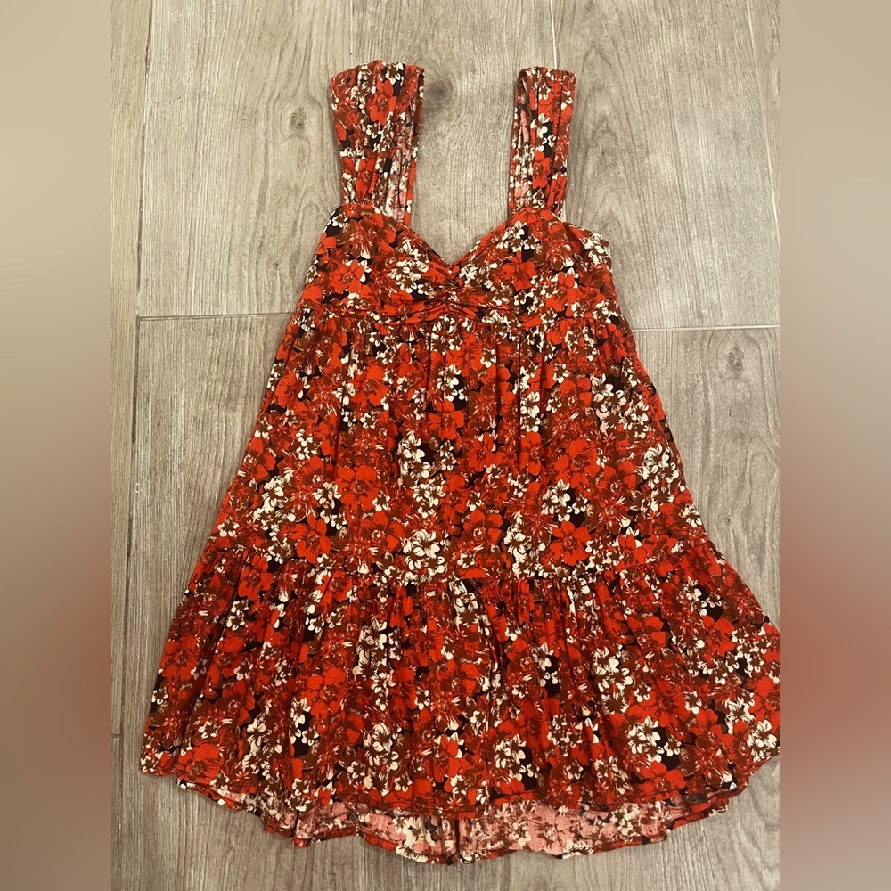 Free People Pattern Play Floral Mini Dress - Picture 6 of 10